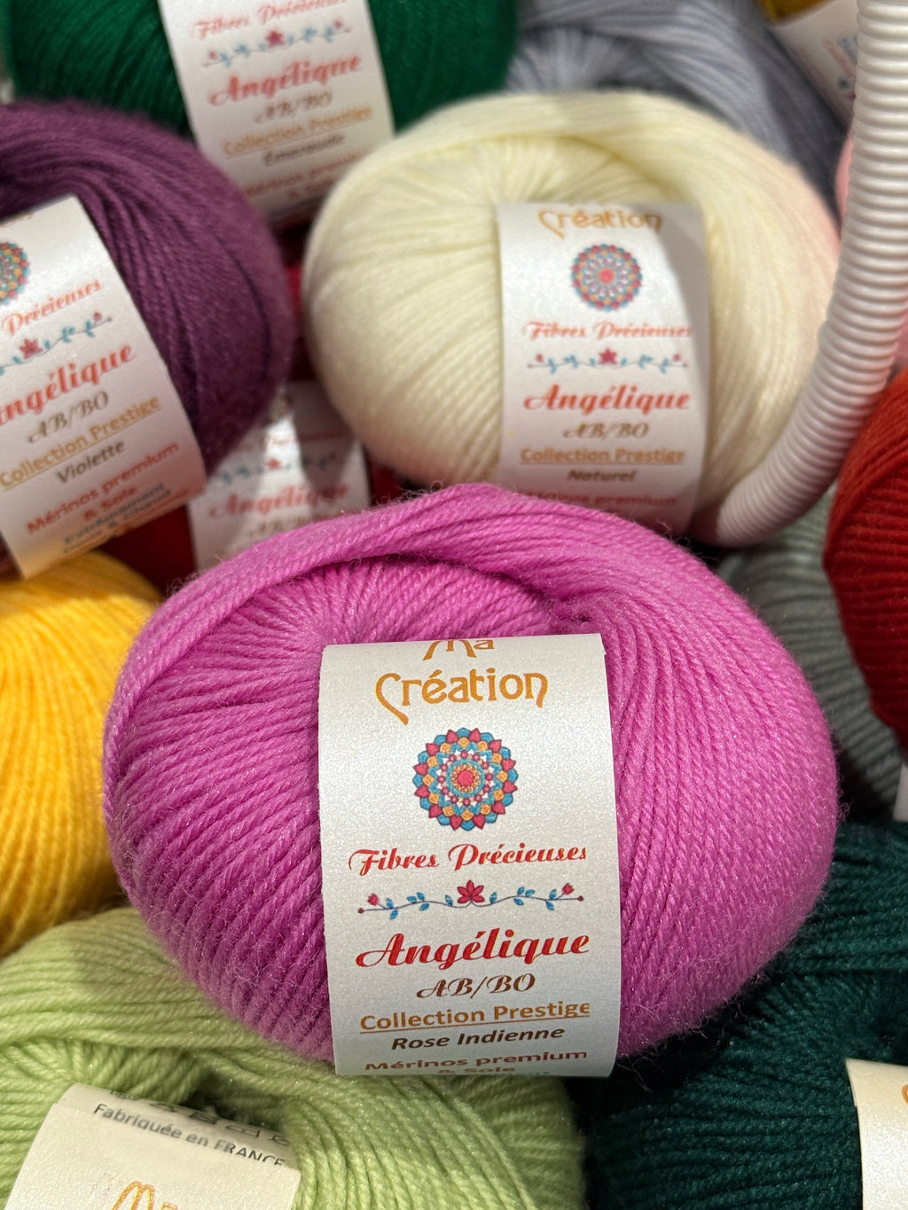 Angélique : Mérinos & Soie