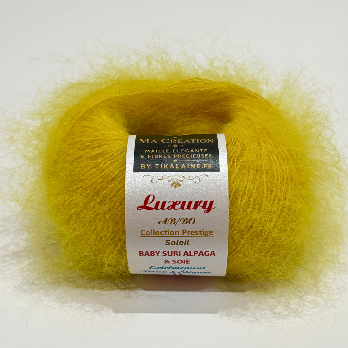 Luxury – Baby Suri Alpaga des Andes & Soie