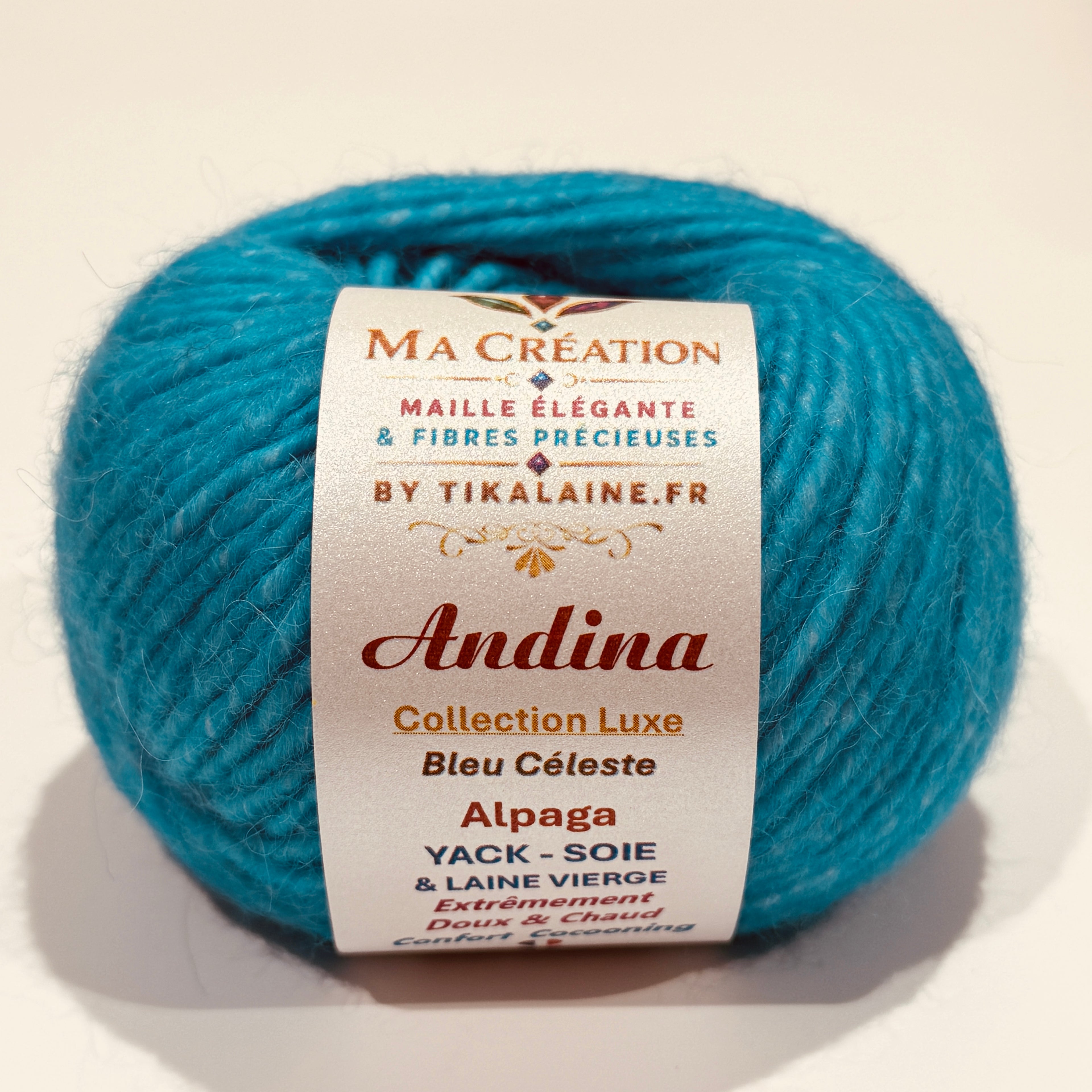 Andina : Alpaga, Yack, Soie et Laine vierge
