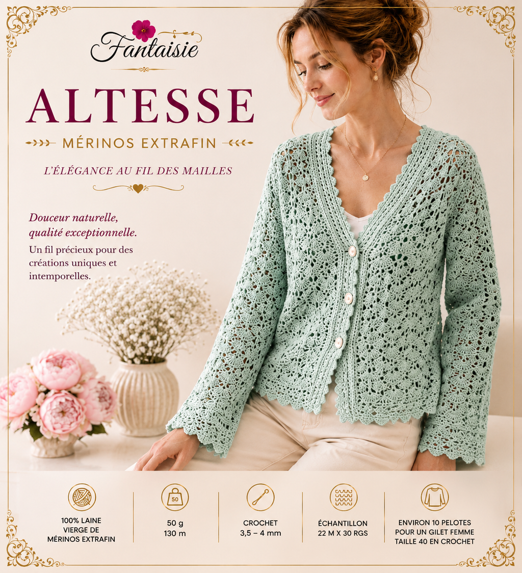 100 % Mérinos Extrafin Altesse