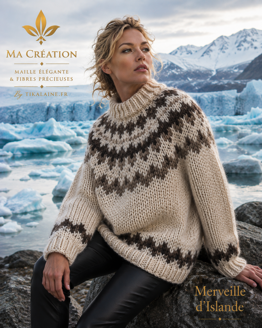 Merveille d’Islande : 100% laine vierge islandaise