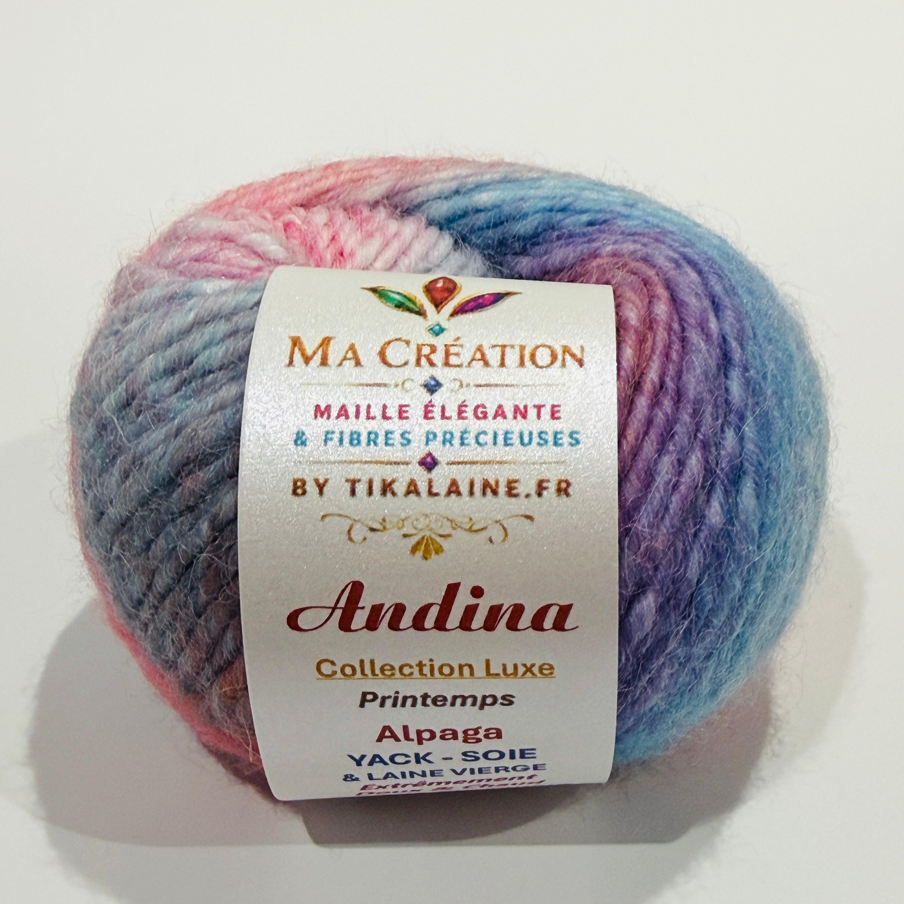 Andina : Alpaga, Yack, Soie et Laine vierge