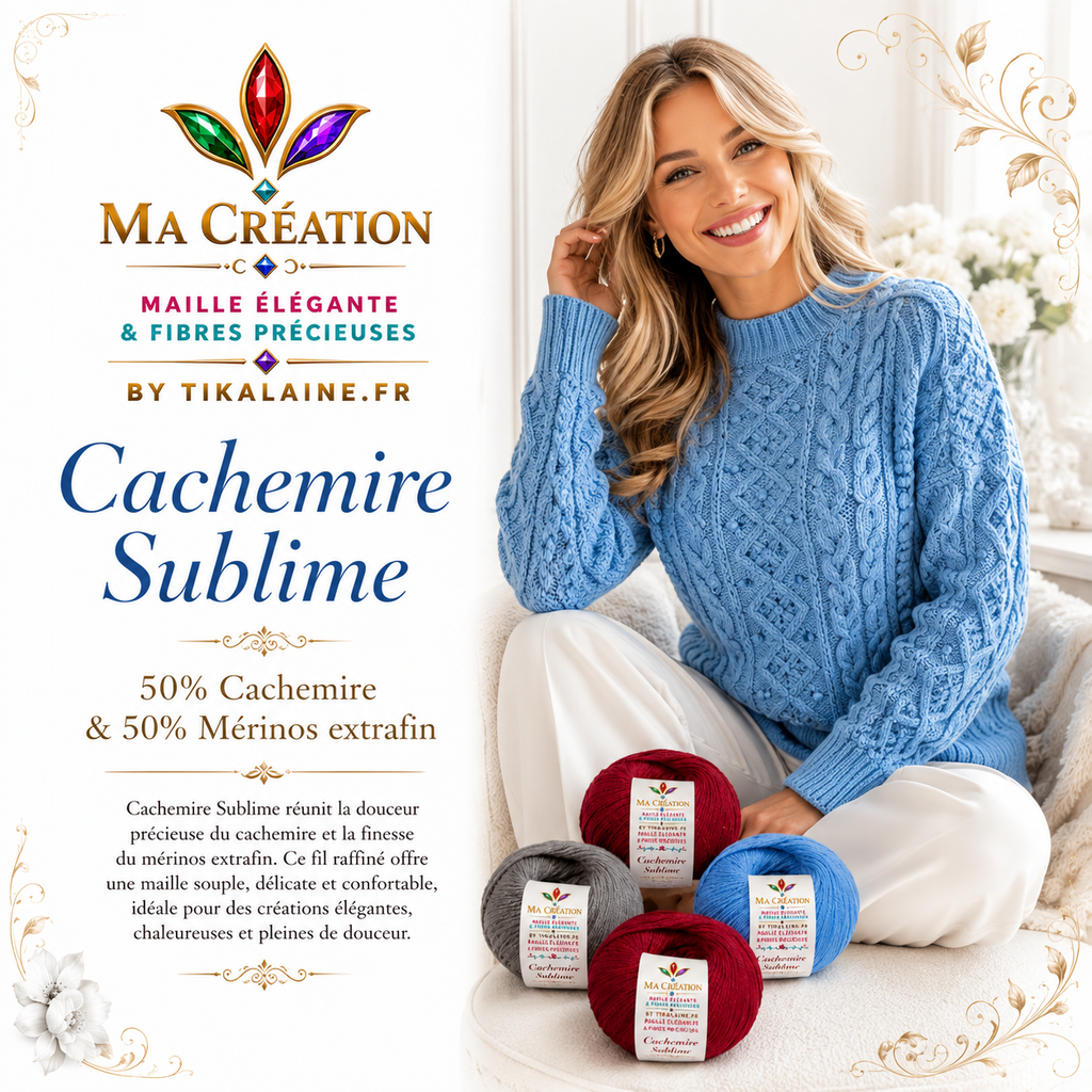 Cachemire Sublime : cachemire et mérinos