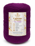 100%Cachemire Premium : Cône de 500g/2200m aiguilles/crochet 3,5-4mm