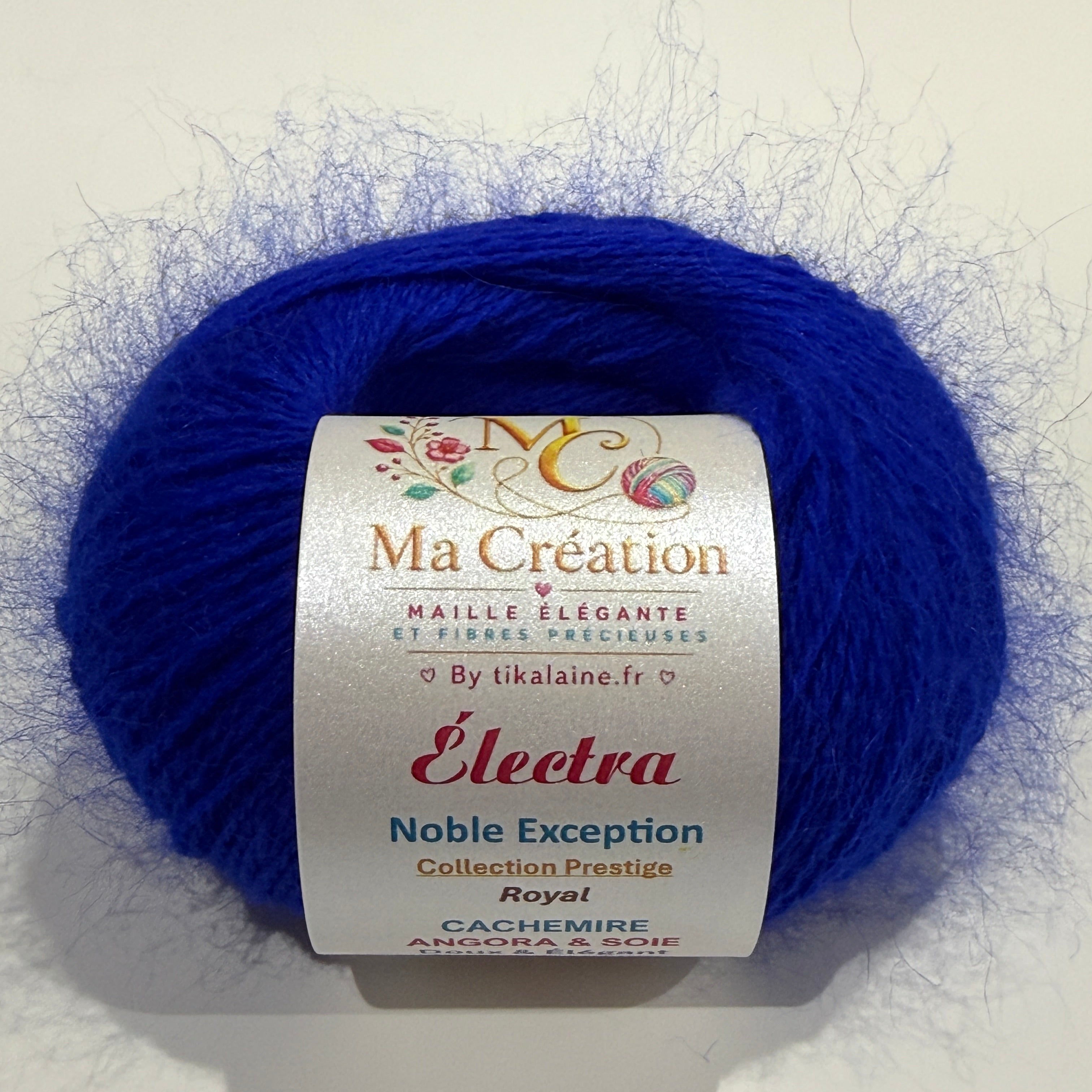 Noble Exception Électra : Cachemire, Angora & Soie