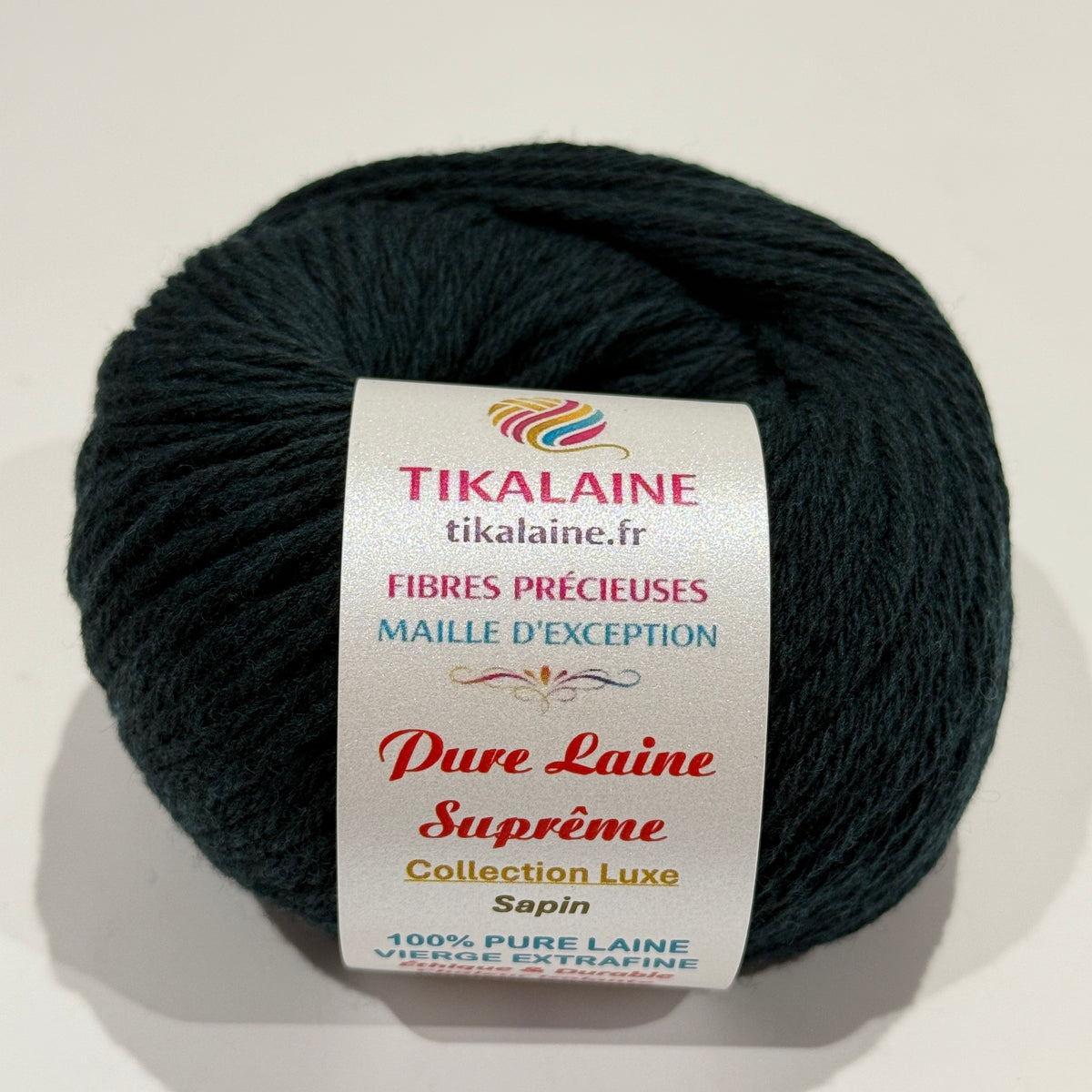 Pure laine Suprême : 100% laine vierge extra fine