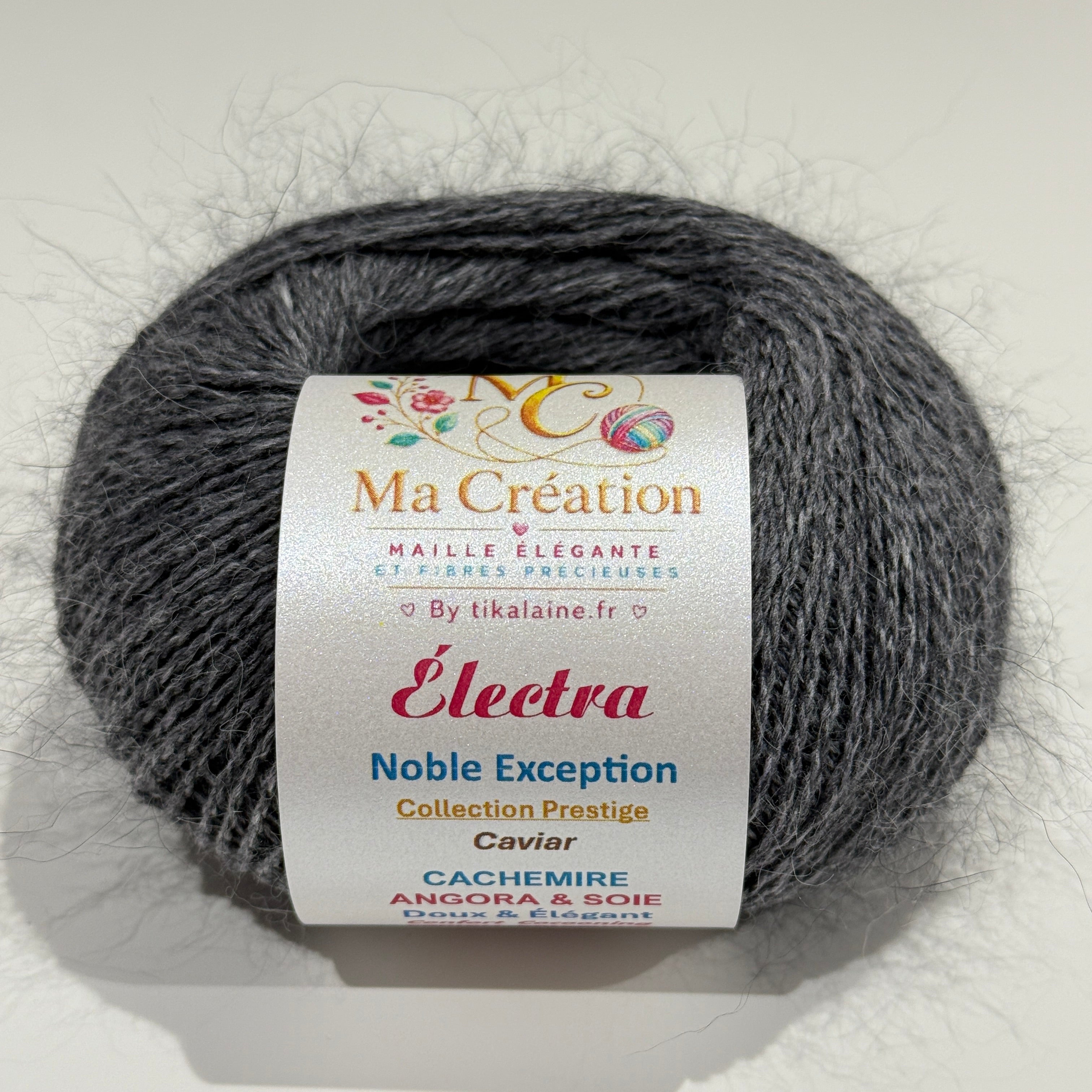 Noble Exception Électra : Cachemire, Angora & Soie