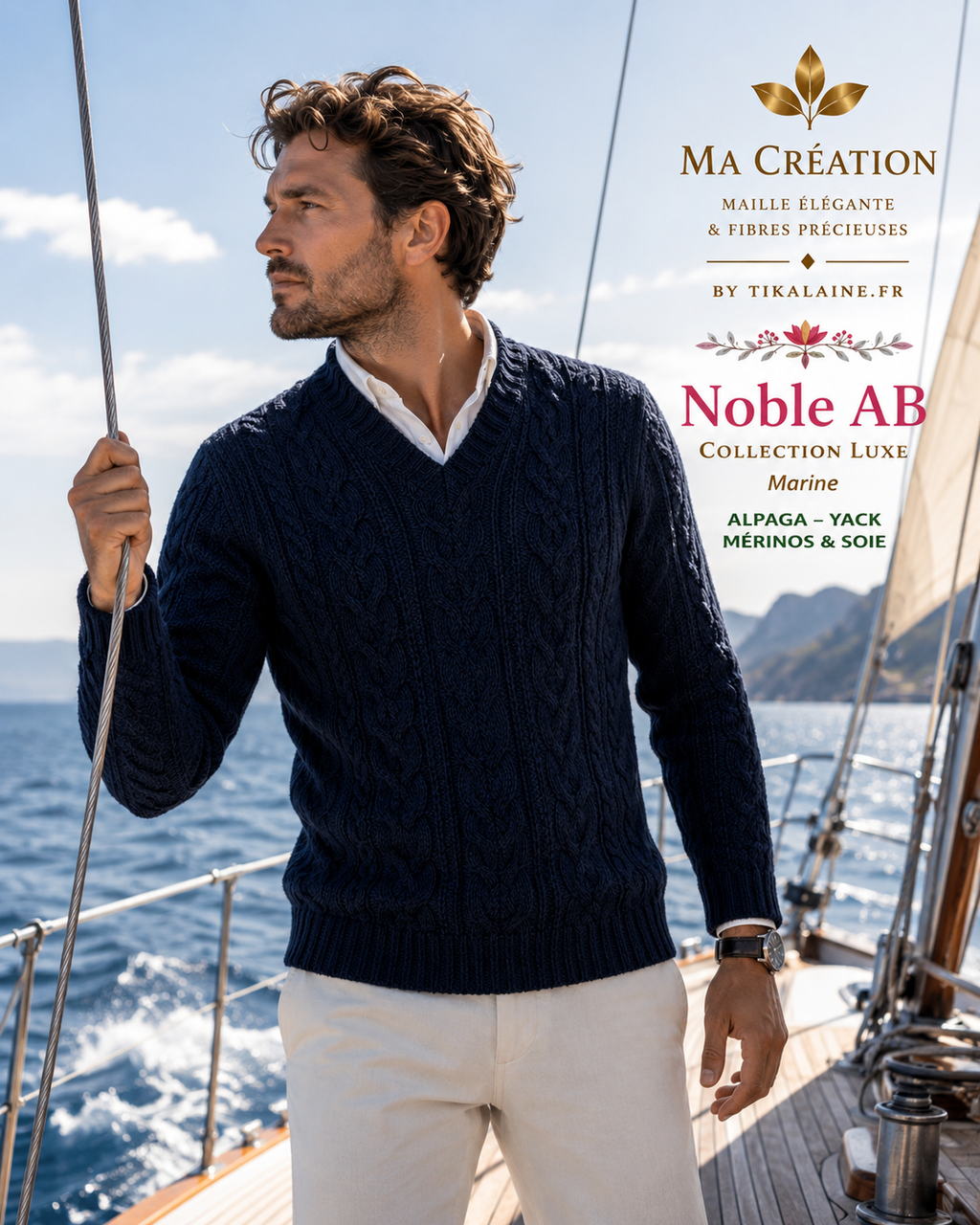 Noble AB : Alpaga, yack, mérinos et soie