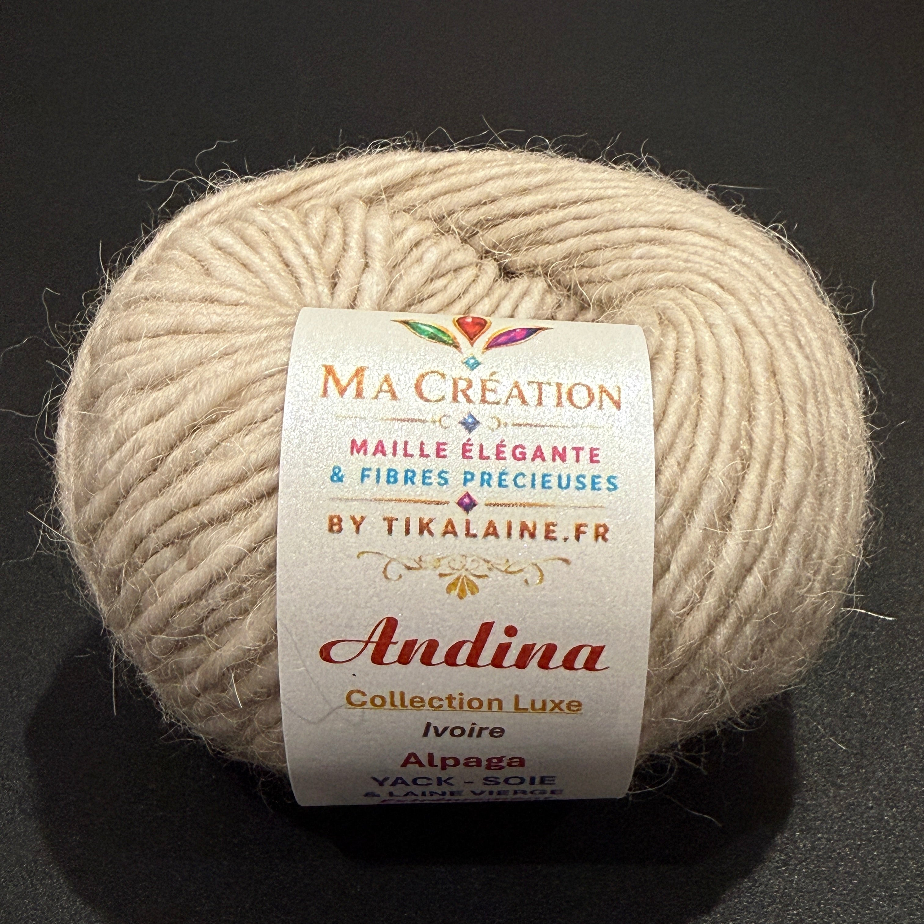 Andina : Alpaga, Yack, Soie et Laine vierge