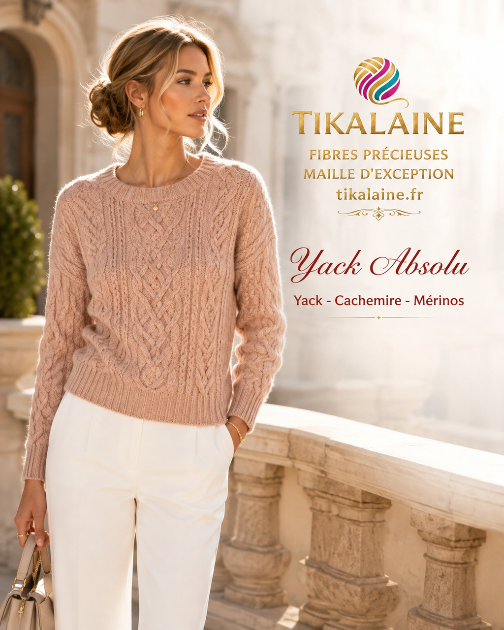 Yak Absolu : Yack, cachemire et Mérinos
