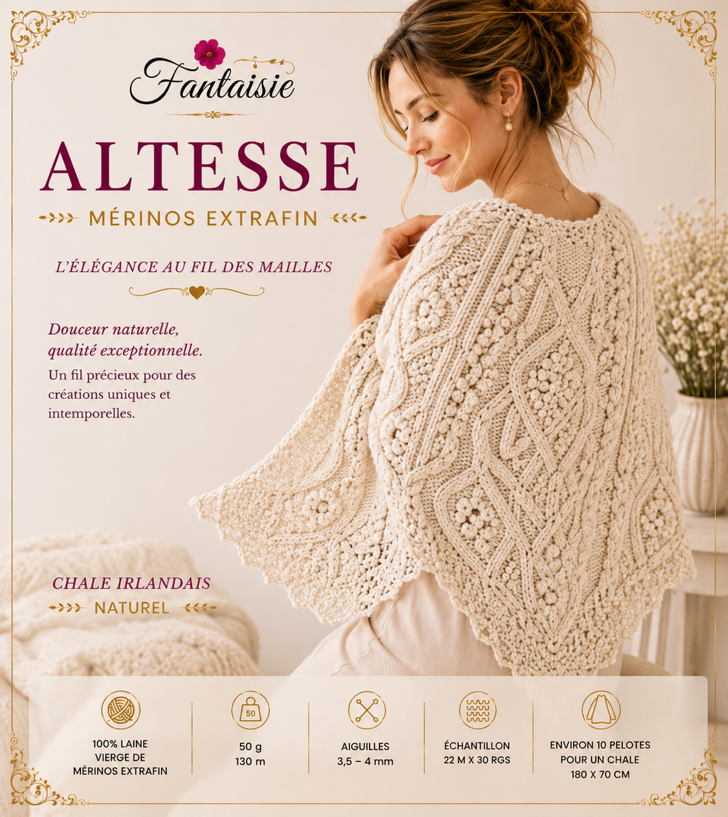 100 % Mérinos Extrafin Altesse