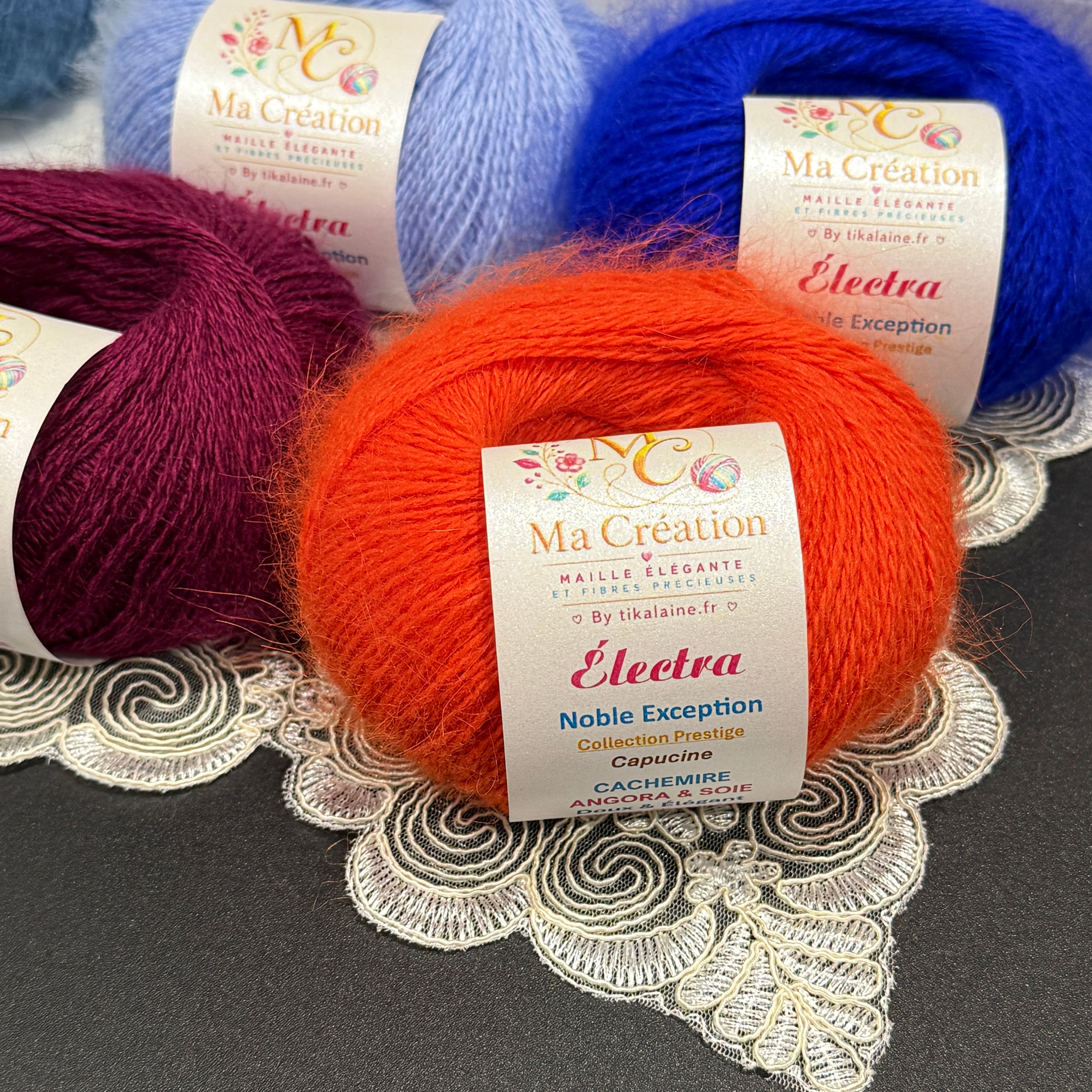 Noble Exception Électra : Cachemire, Angora & Soie