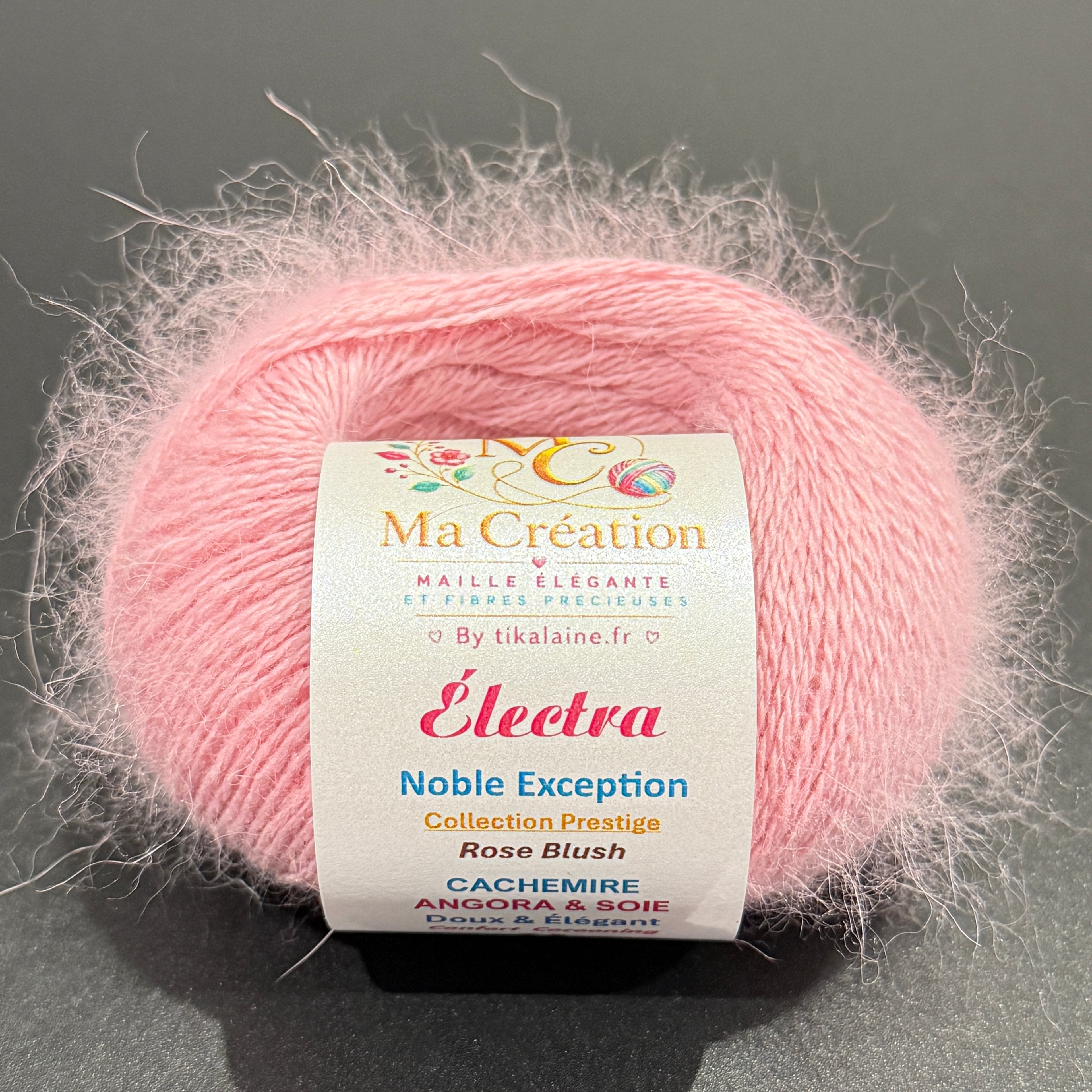 Noble Exception Électra : Cachemire, Angora & Soie