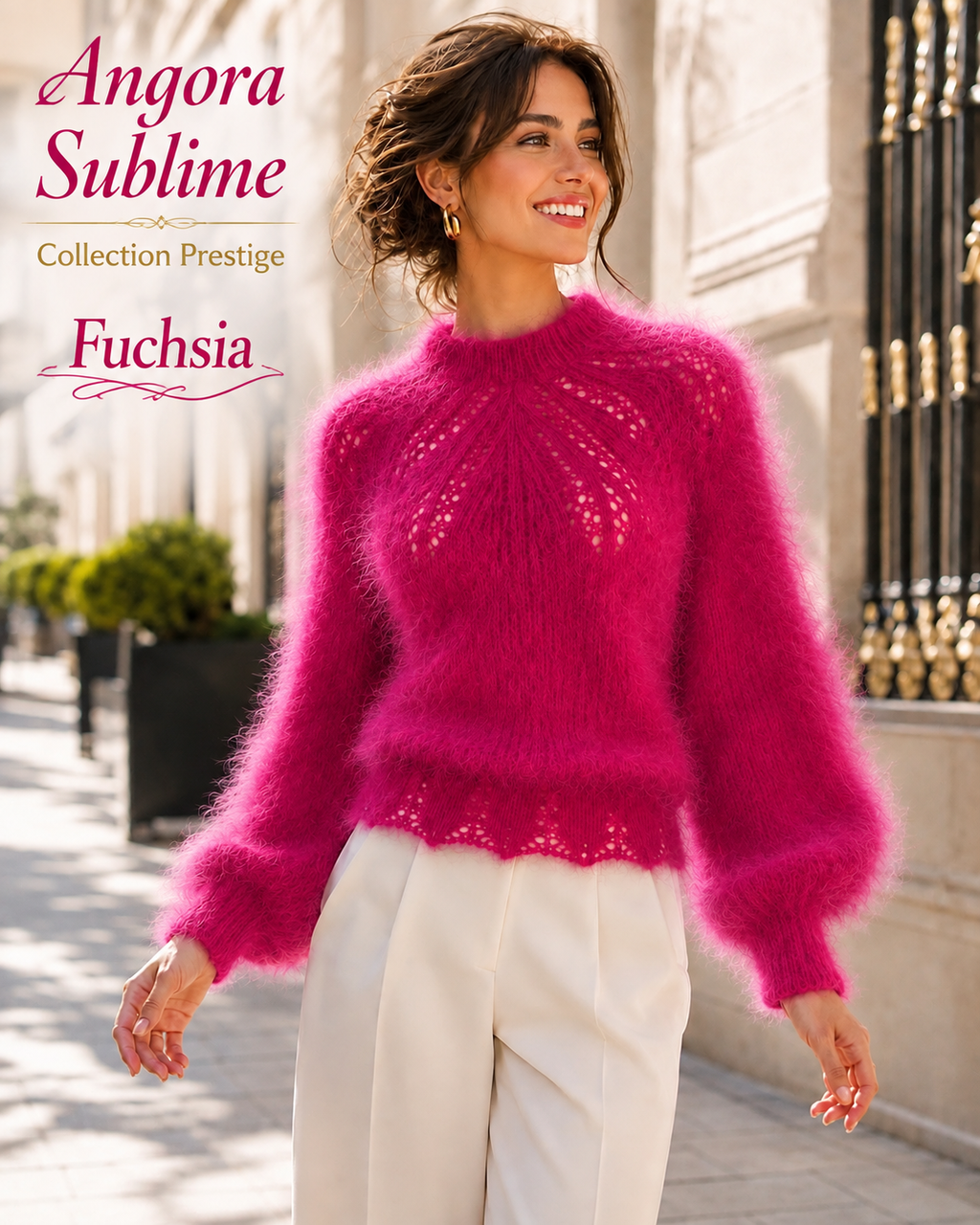 Angora Sublime : 80% Angora Français Premium & 20% Mérinos extrafin