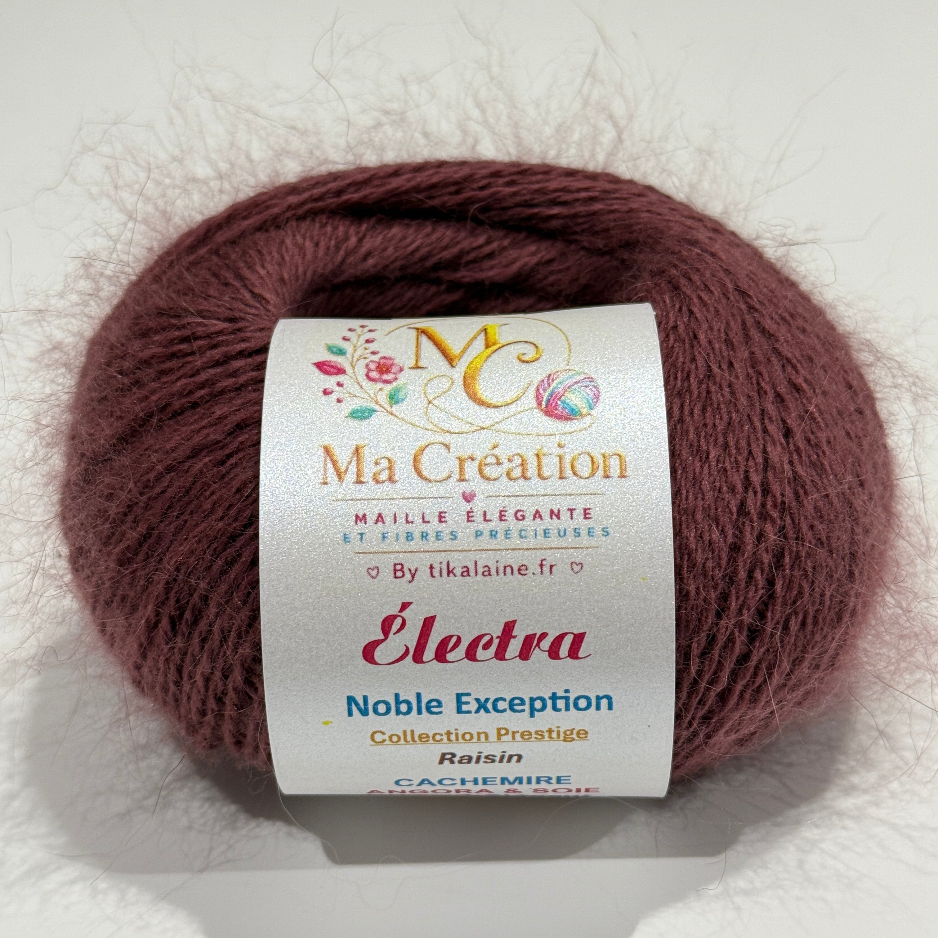 Noble Exception Électra : Cachemire, Angora & Soie