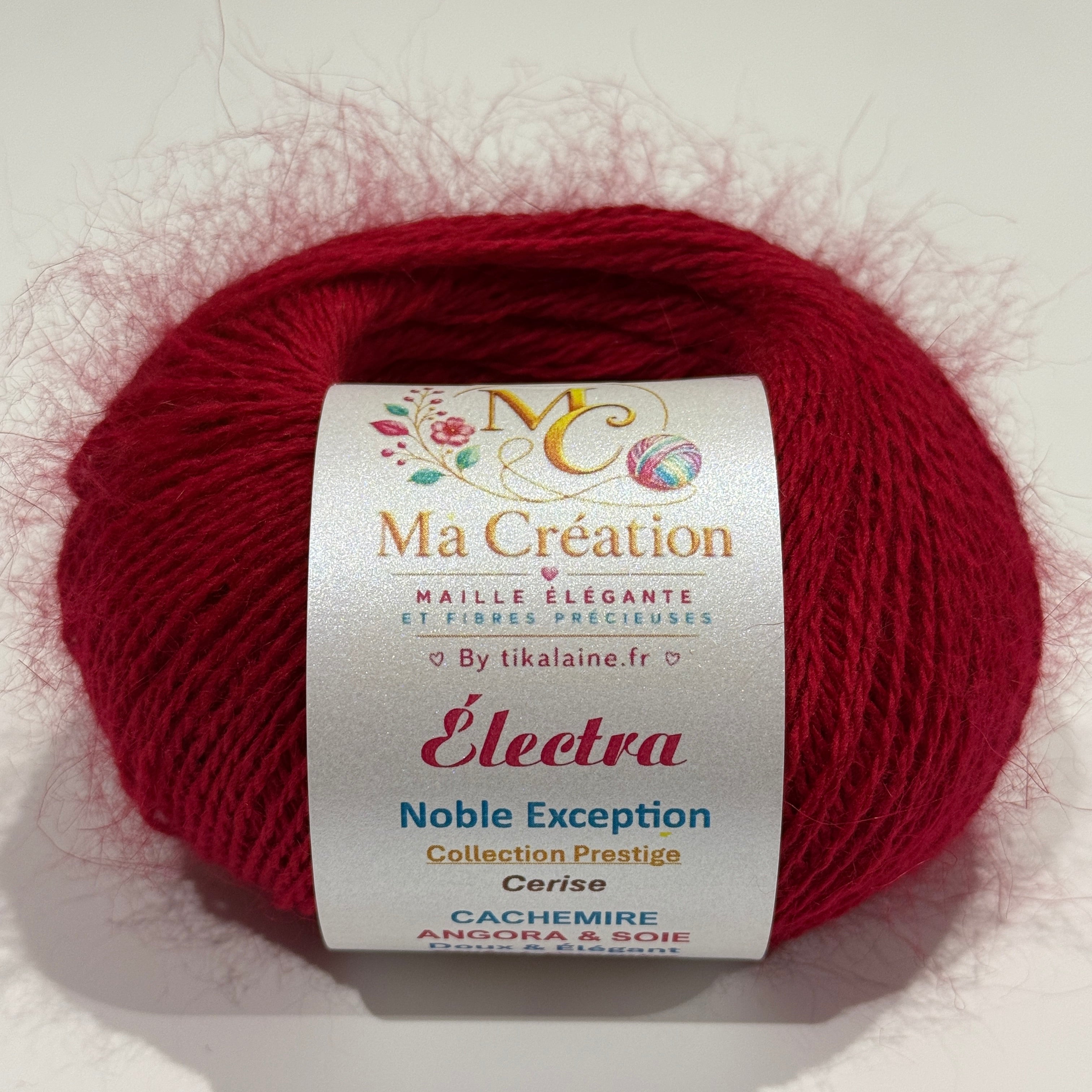 Noble Exception Électra : Cachemire, Angora & Soie