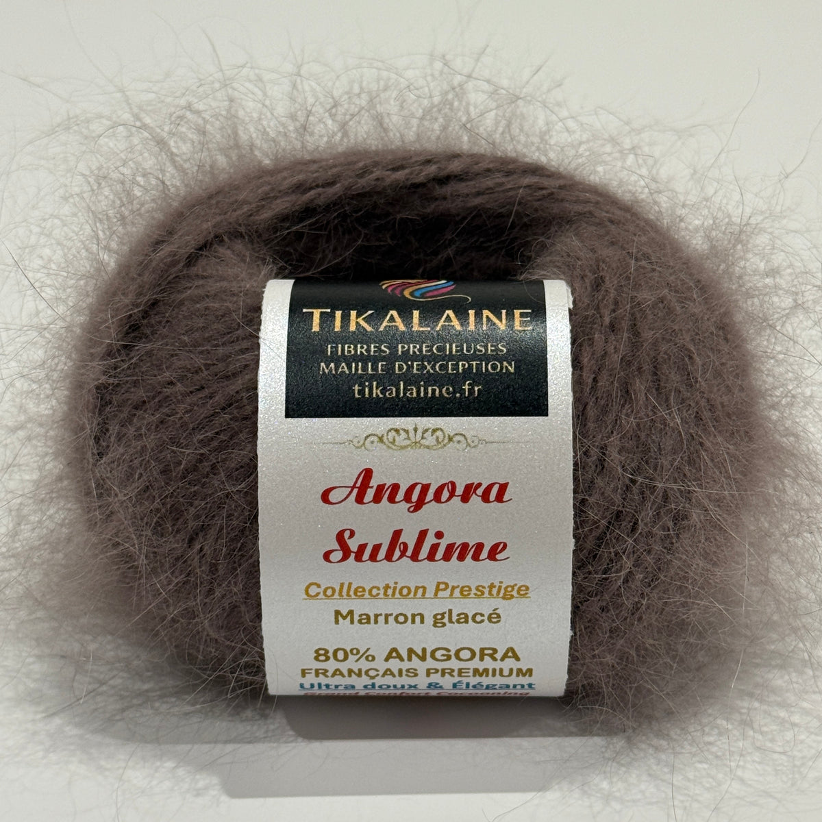 Angora Sublime : 80% Angora Français Premium & 20% Mérinos extrafin