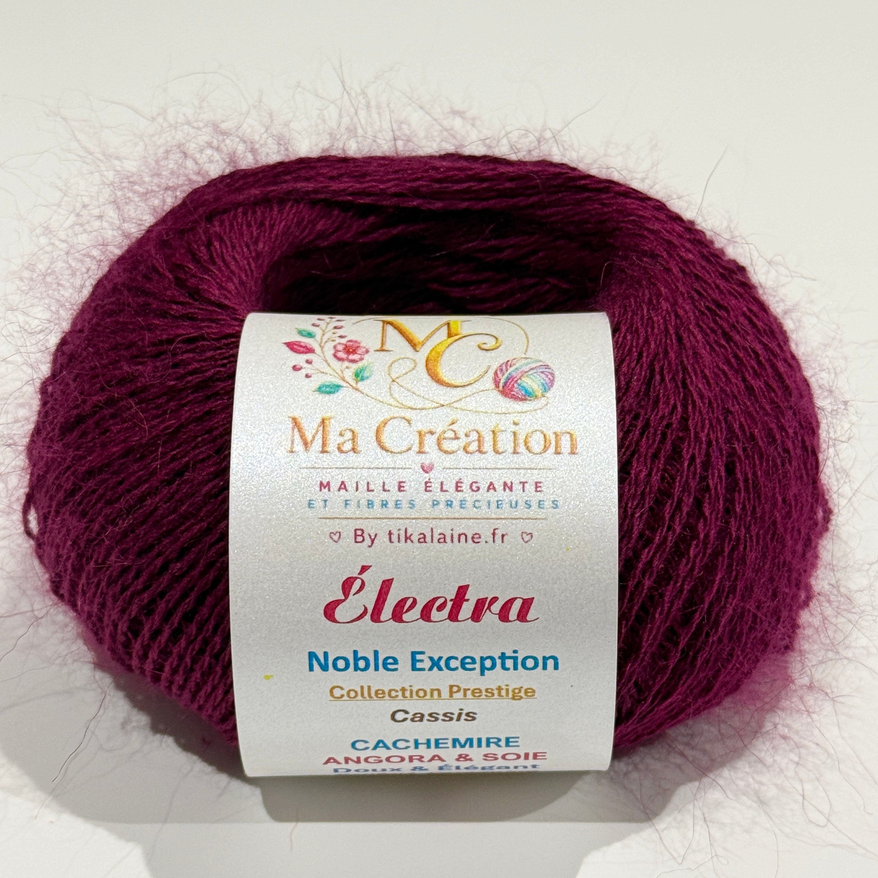 Noble Exception Électra : Cachemire, Angora & Soie