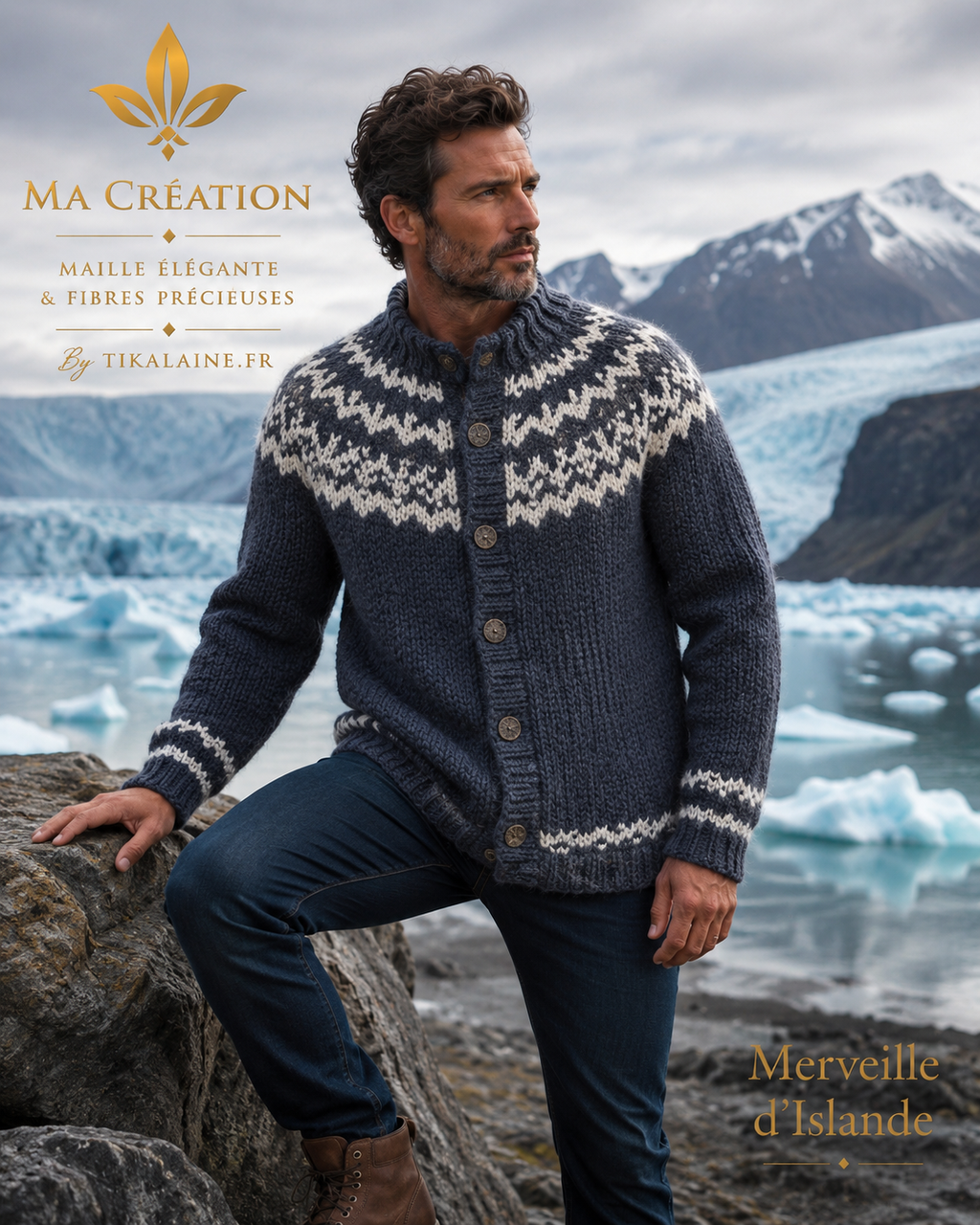 Merveille d’Islande : 100% laine vierge islandaise