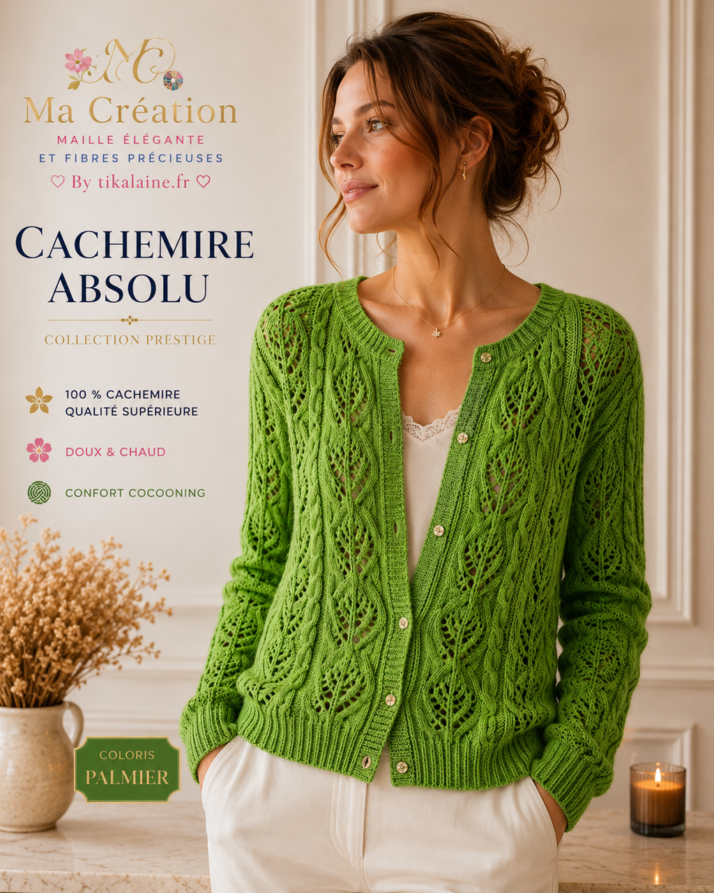 Cachemire Absolu : 100% cachemire