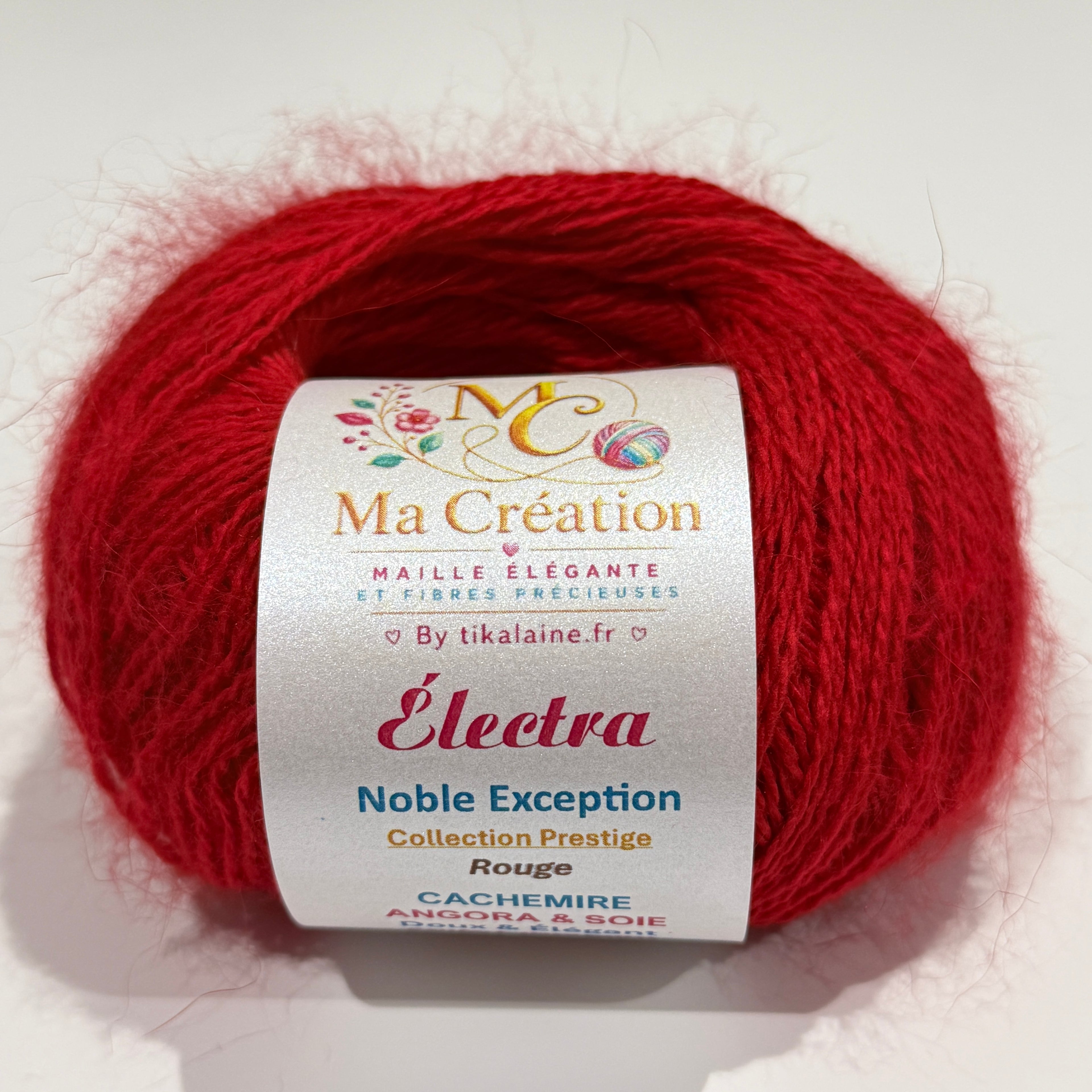 Noble Exception Électra : Cachemire, Angora & Soie