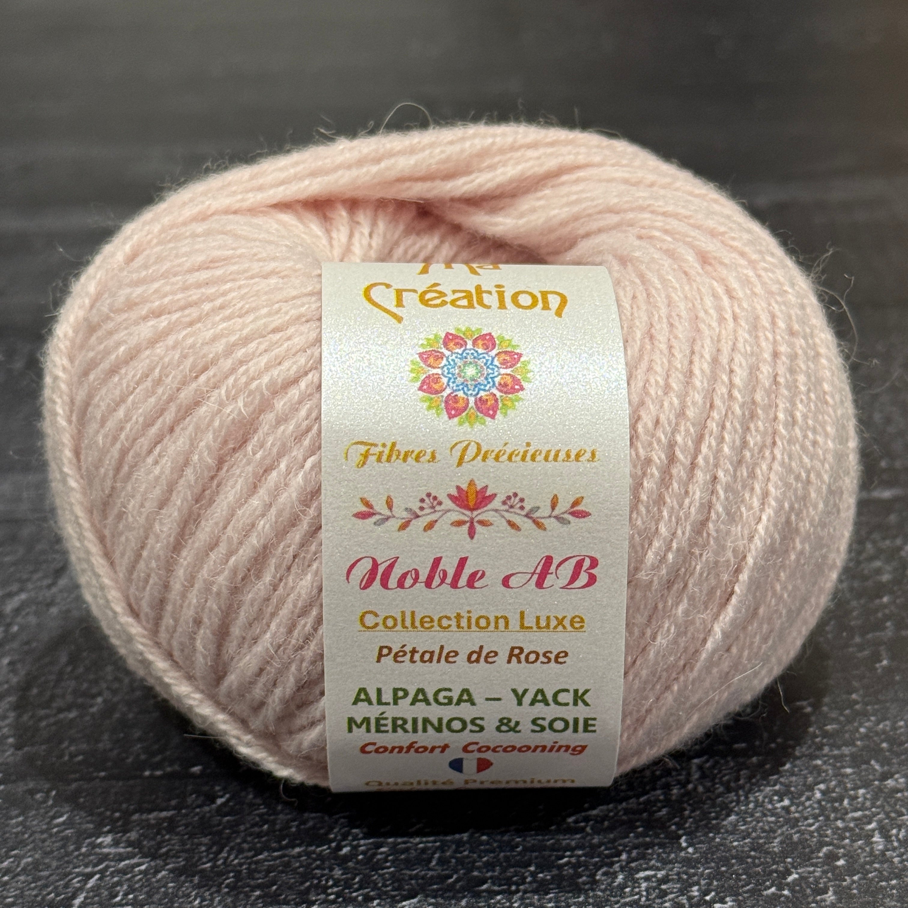 Noble AB : Alpaga, yack, mérinos et soie