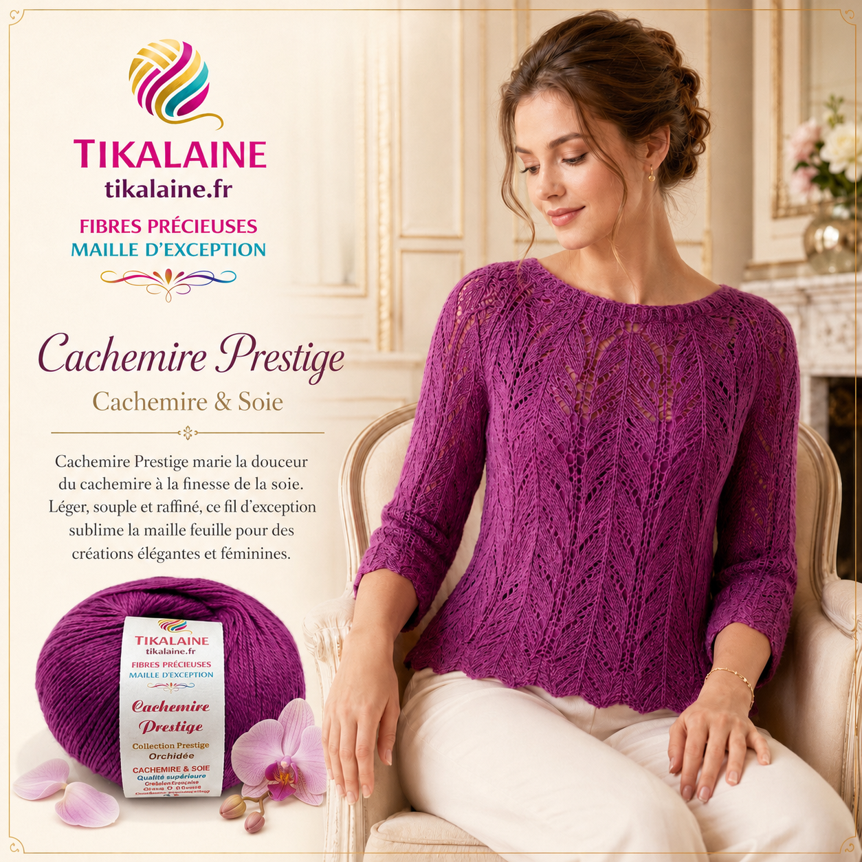 Cachemire Prestige – Cachemire & Soie