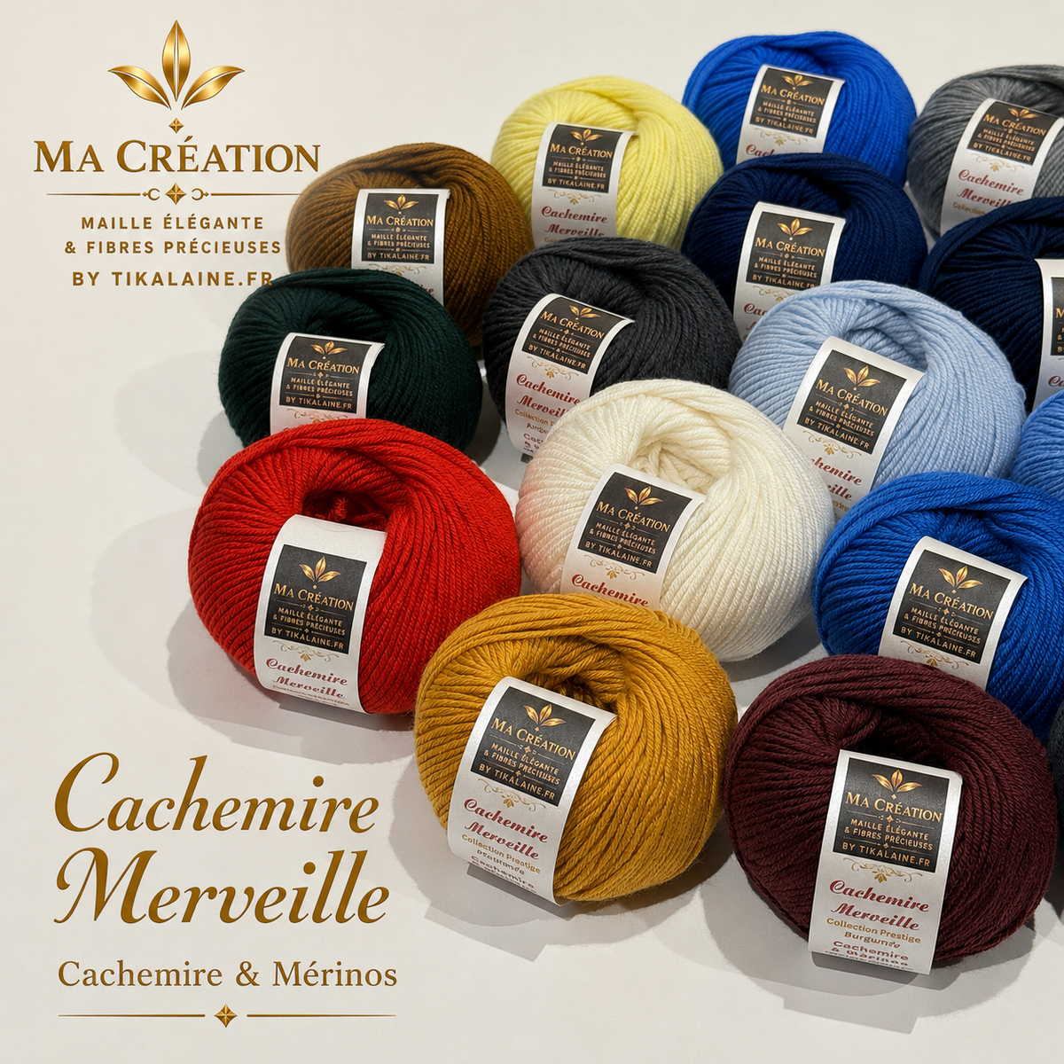 Cachemire Merveille : Cachemire & Mérinos