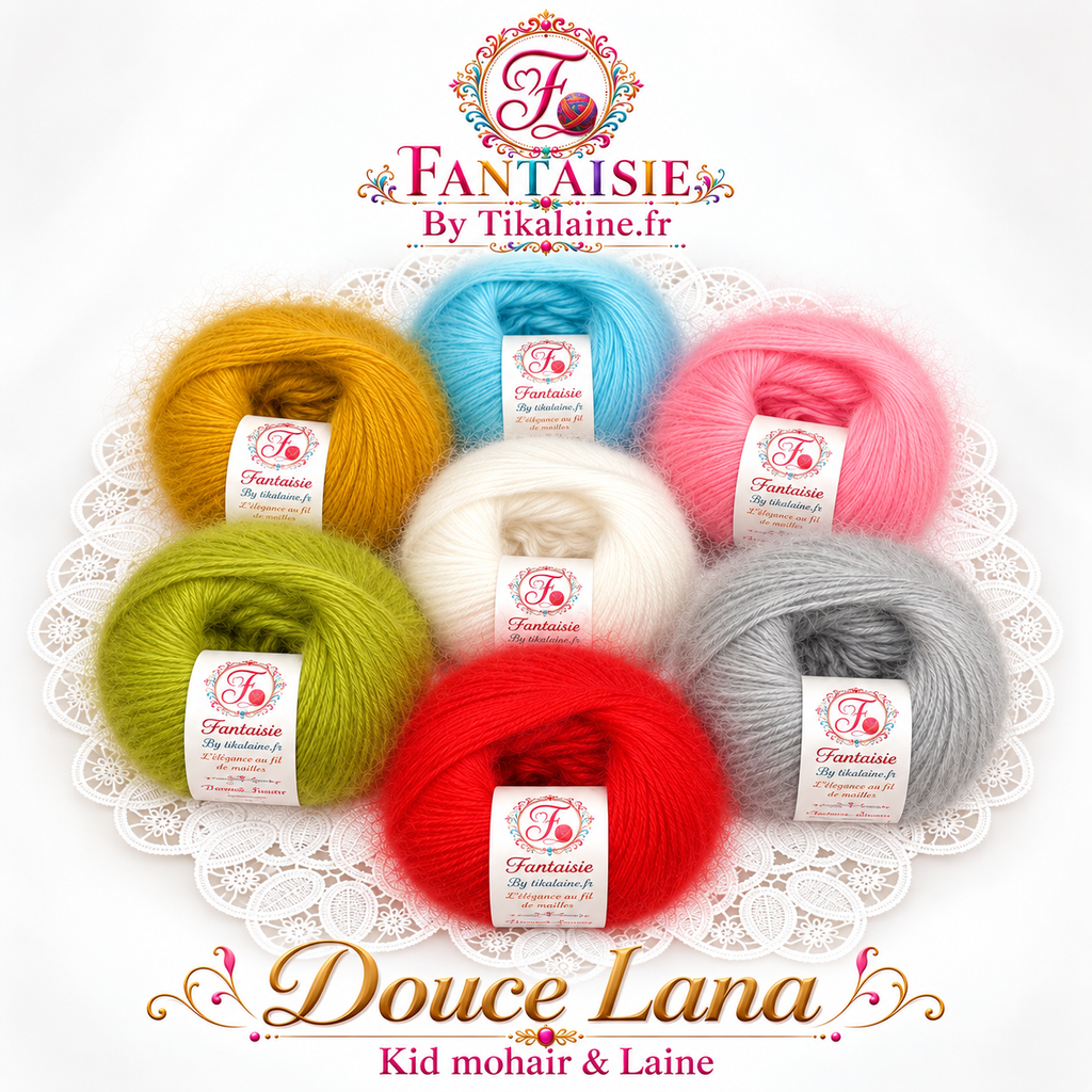 Douce Lana : kid mohair et laine